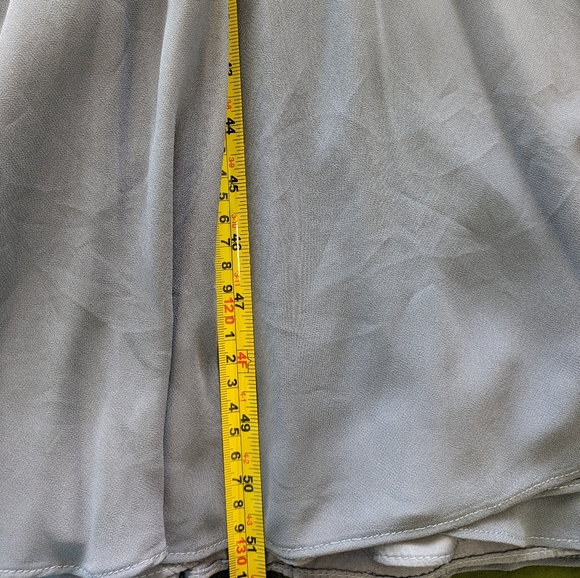 Jenny Yoo Adeline Peri Blue Gray Style 1781 Maxi Dress Size 6 - Picture 10 of 13